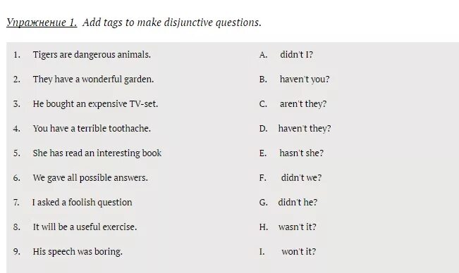 Make up questions exercise