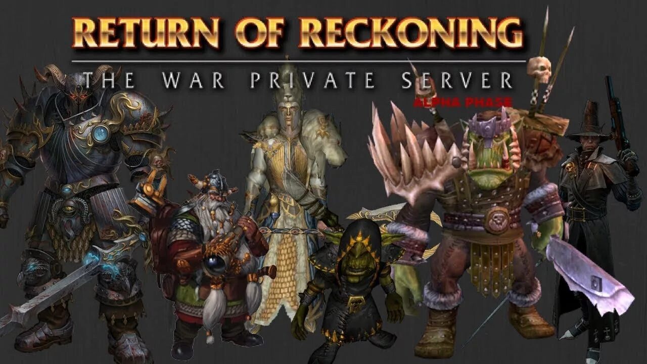 Return of reckoning. Warhammer age of reckoning. warhammer return of reckoning sets.