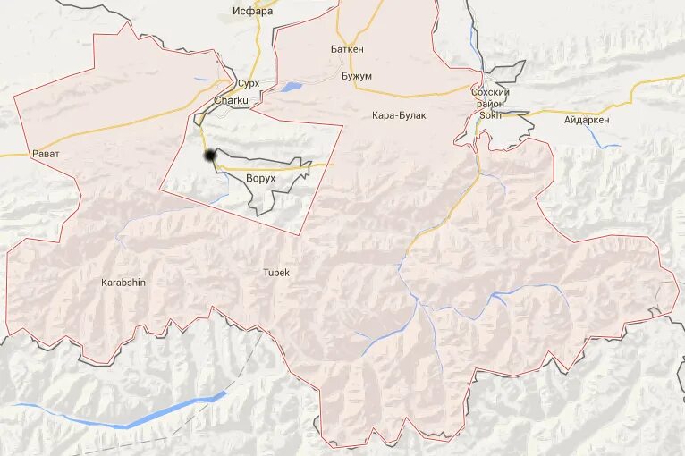 Анклав Ворух на карте. Карта Таджикистан Ворух. Исфара Таджикистан на карте. Карта город Исфара Таджикистан. Карту исфары