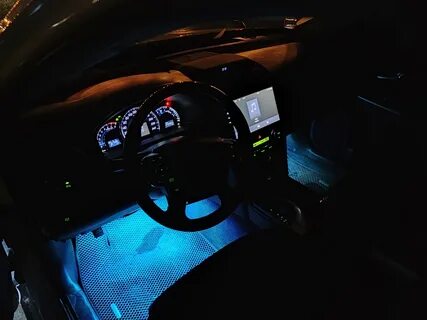 Подсветка ног камри
