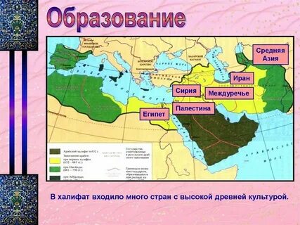 Арабская культура таблица история 6 класс заполненная