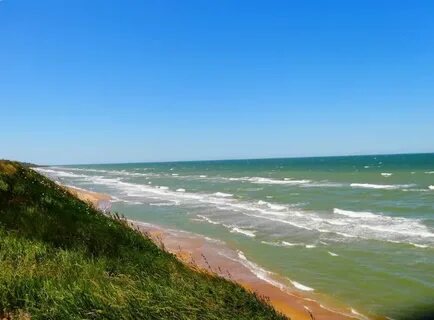 Азовское море белый берег