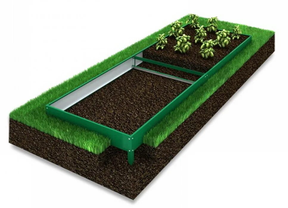 Ограждение для грядок из профнастила. Грядка дпк holzhof. Грядка нн. Грядки оцинкованные. Дорожки между грядками.