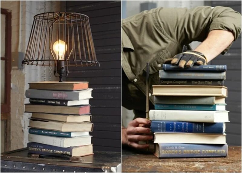 The lamp is the book