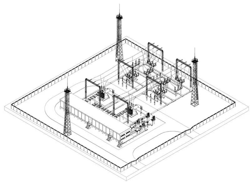 Расположение подстанции. Схема заземления подстанции 110/10кв. Схема заземления ПС 110 кв. Контур заземления подстанции 110 кв 10кв. План подстанции 110/10 кв для молниезащиты.