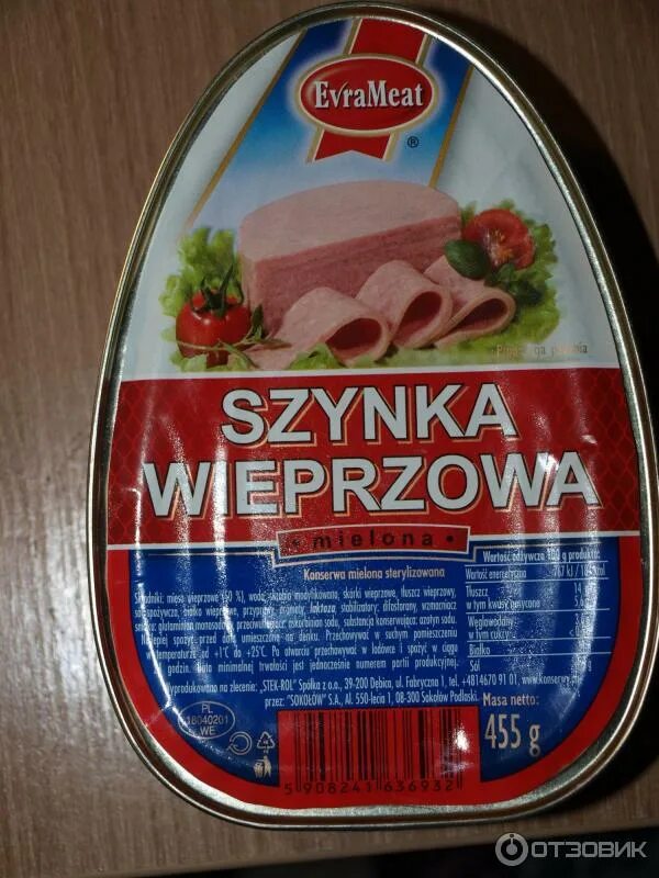 Ветчина в банках фото Ветчина в банке