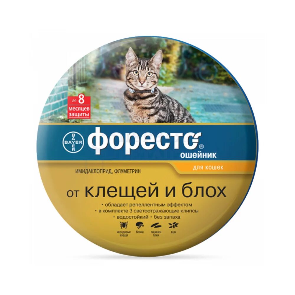 Форесто ошейник для собак от блох отзывы. Foresto ошейник для кошек. ошейник форесто до 8 кг. ошейнмк форесто баер. ошейник для кошек от блох и клещей фореста.