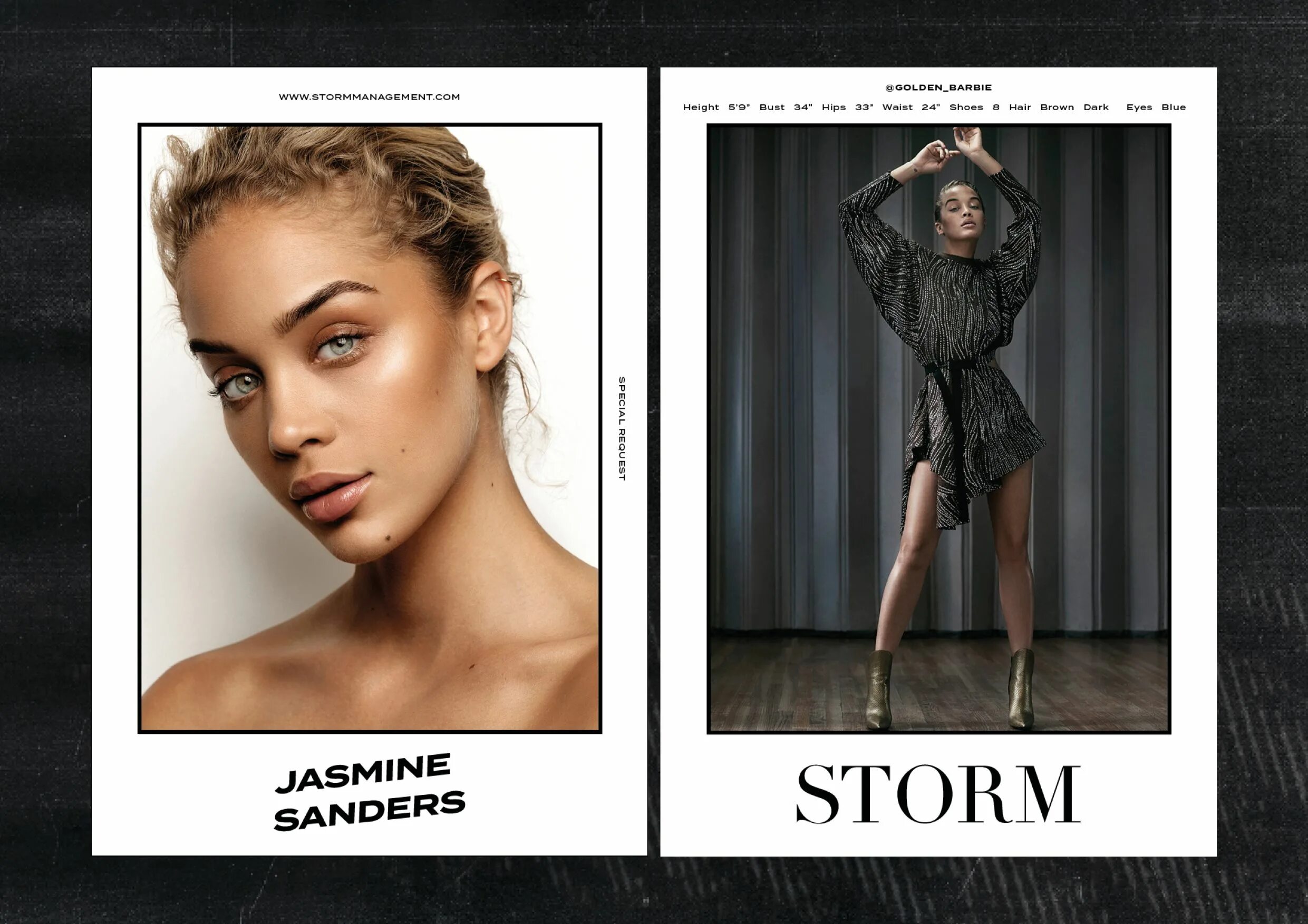 Шторм модель. Storm Management. Jasmine London одежда.