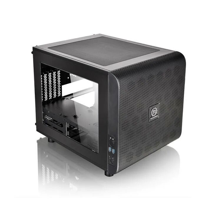 Компьютерный корпус matx. Thermaltake core v21 ca-1d5-00s1wn-00. корпус thermaltake core v21. корпус matx thermaltake core v21, micro-tower. thermaltake корпус mini itx.