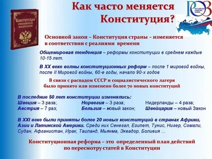 Какую конституцию должны принять