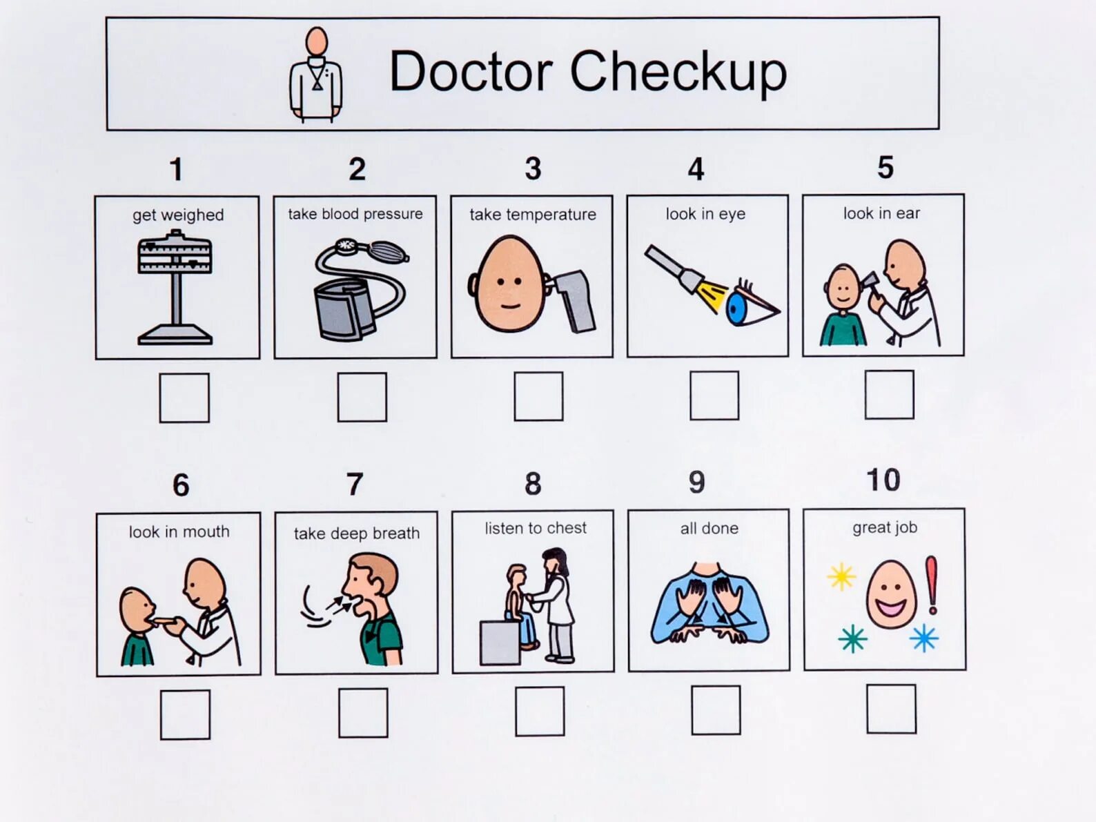 Doctor Worksheet. At the Doctor's Worksheets. Doctor Worksheets for Kids. At the Doctor's Vocabulary.