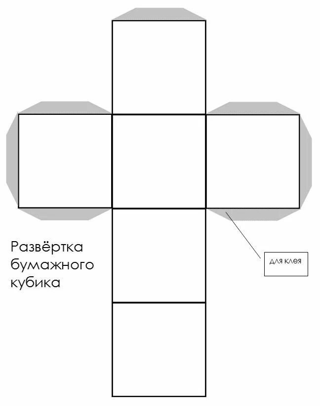 Развертка Куба 5 на 5. Чертеж развертки Куба. Развёртка Куба для склеивания с припусками. Куб схема для склеивания. Модель куба 4 класс