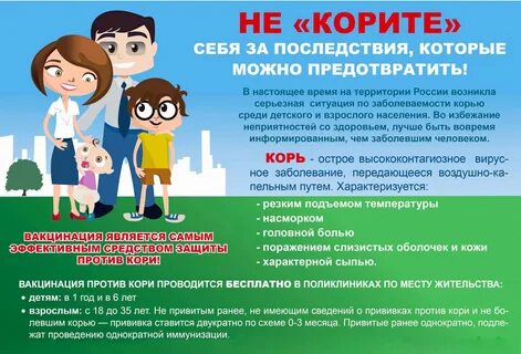 Корь ограничения