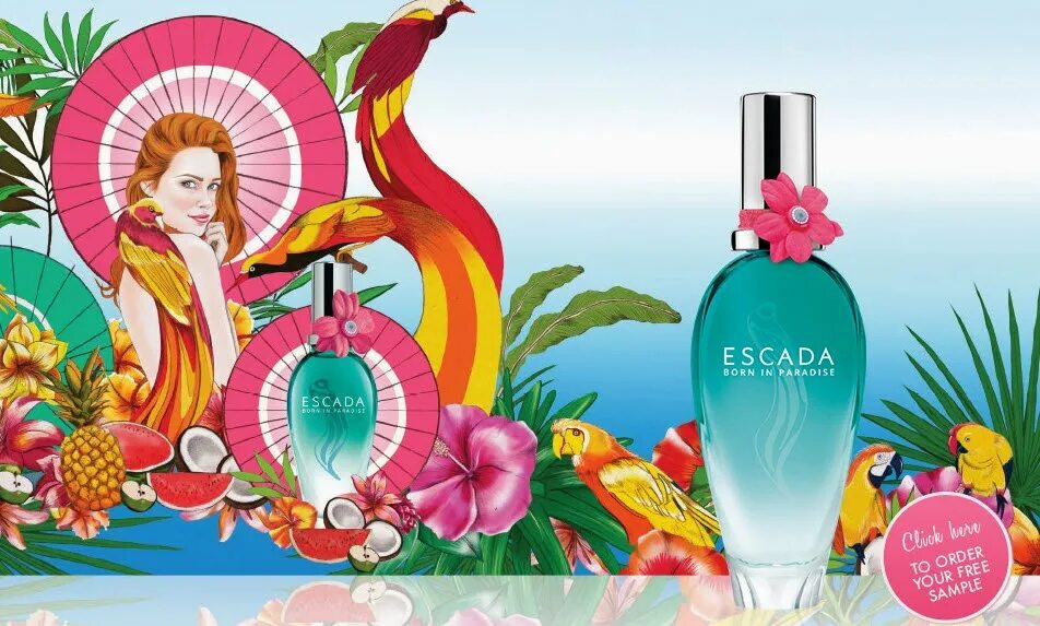 Born in paradise. Эскада борн ин. эскада борн ин парадайз. born in paradise - escada 2014. escada born in paradise 15ml.