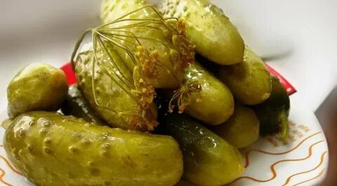 Тесто из соленых огурцов