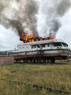 Пожар в усть