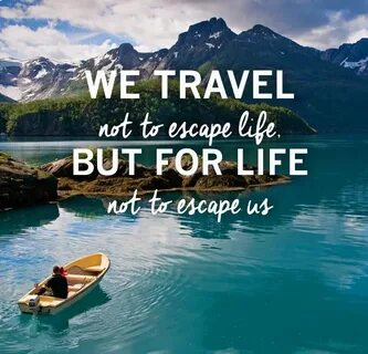 As a travel