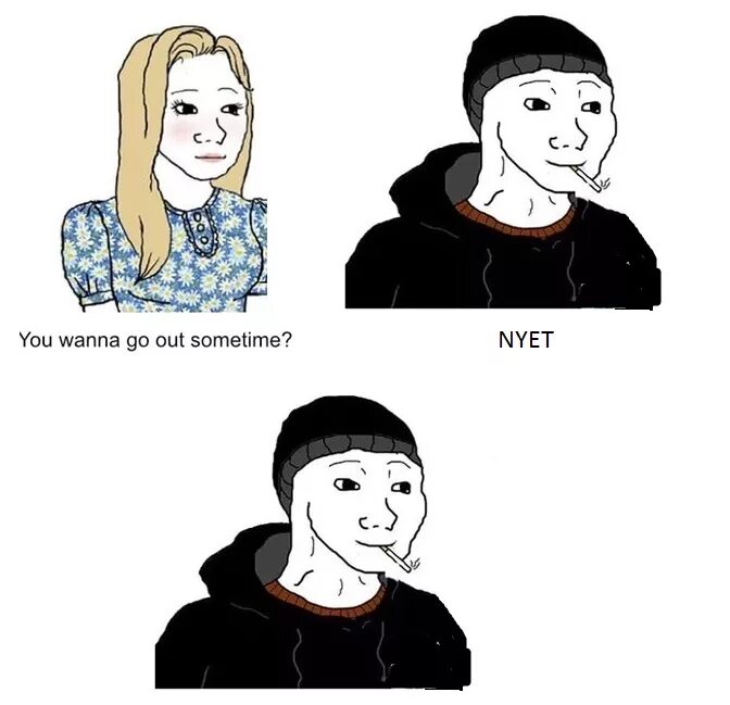Feels girl. Wojak герл. Девушки из мемов нарисованные. Feel girl png. Wojak герл.