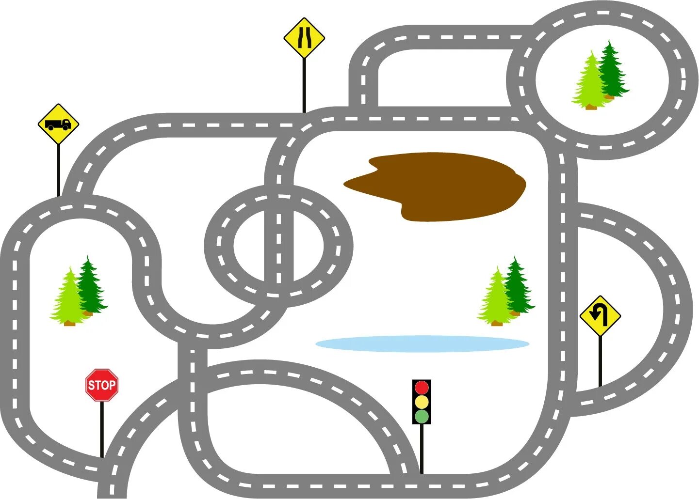 Дорога для машинок для детей. Дети на дороге. Изображение трассы для детей. Нарисовать трассу для машинок.