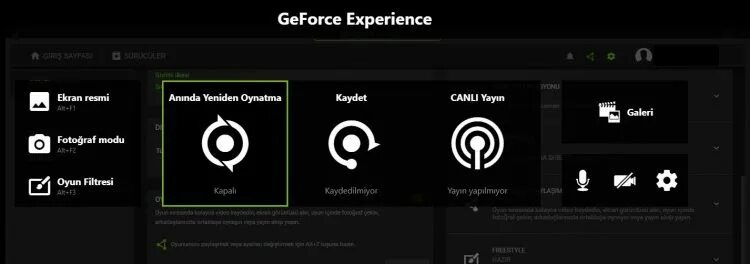 Меню GEFORCE. GEFORCE experience. NVIDIA меню. GEFORCE experience панель в игре.