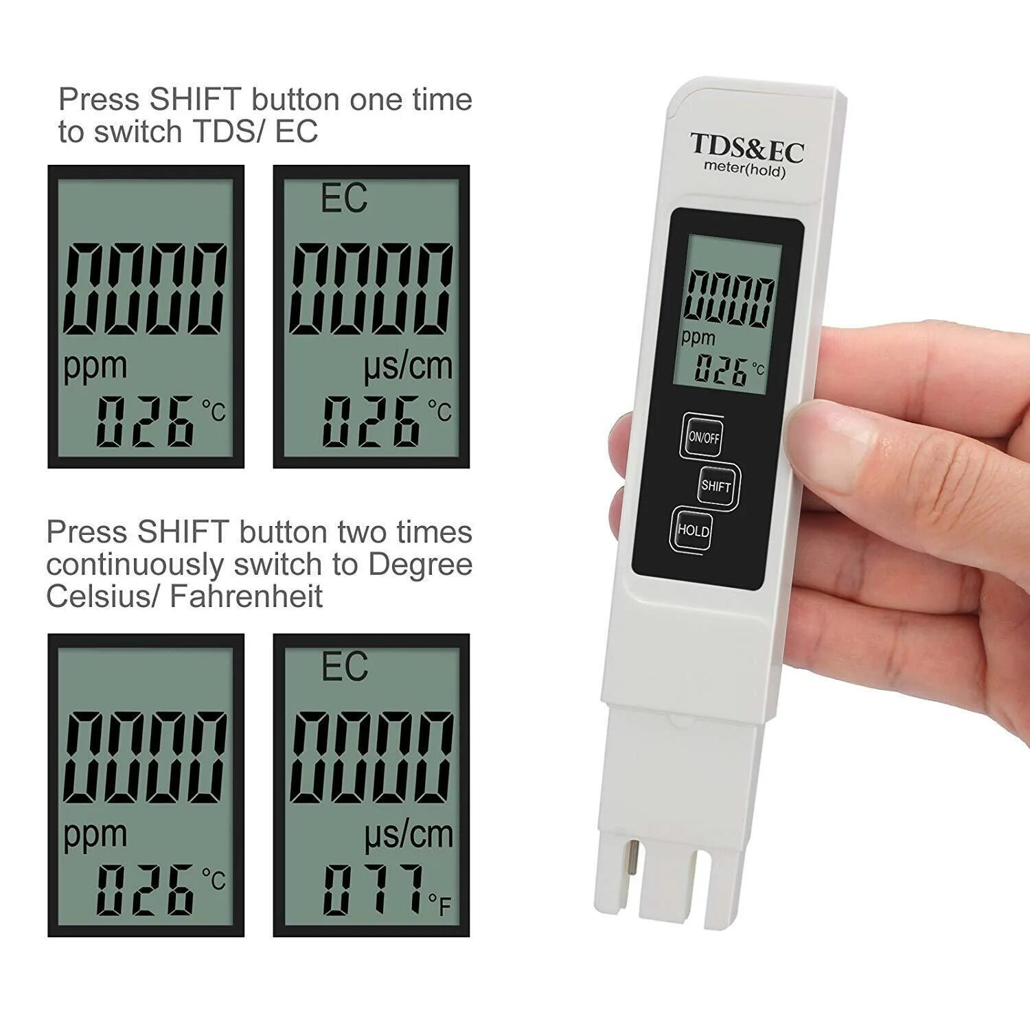 TDS 3 ТДС метр солемер анализатор качества питьевой воды. TDS Meter a1 Portable. TDS 2 Meter hold. TDS/EC-метр для воды с щупом.