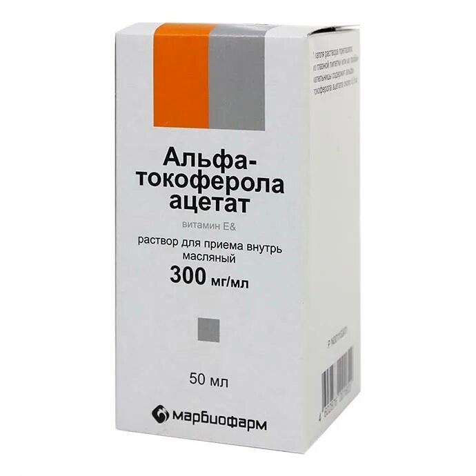 Масляный раствор 5. Альфа-токоферола Ацетат витамин е 300 мг/мл. Альфа-токоферола Ацетат (витамин е) р-р масл. 300 Мг/мл фл. 50 Мл. Альфа-токоферола Ацетат витамин е 100 мг/мл. Альфа-токоферола Ацетат витамин е р-р д/Вн. Приема 300мг/мл фл. 50мл.