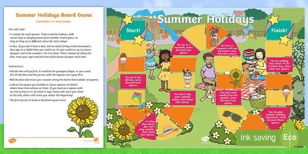 Лексика лето. Занятие по английскому летние каникулы. Лексика на тему лето. Summer Holidays Board game. Summer Board game for Kids.