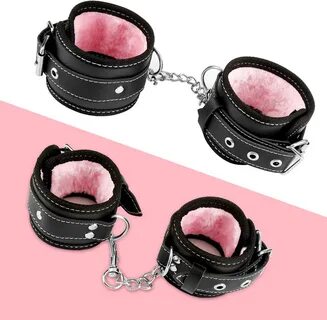 Bondage Kit BDSM for Couple, Spreader Bar with Adjustable Pink.