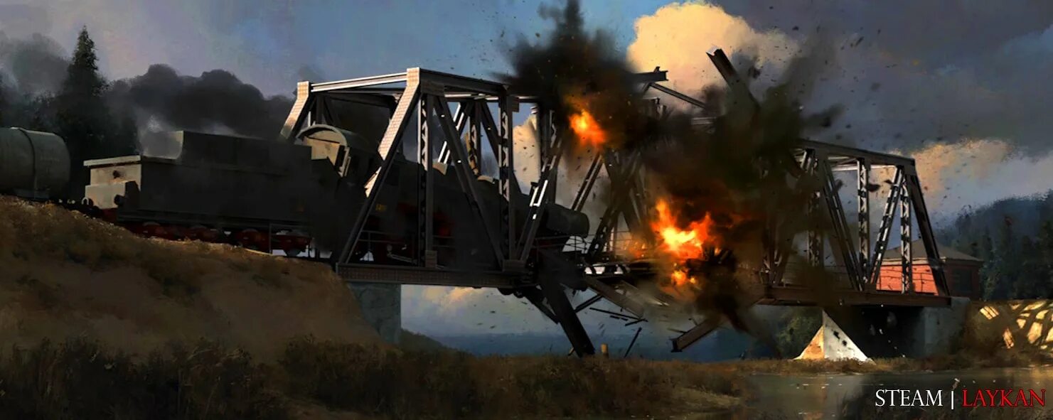 Взрыв голубого моста партизанами брянских. Подрыв д д. Сход вагонов в крыму. Мост в белгородской области. Am 17 warface.