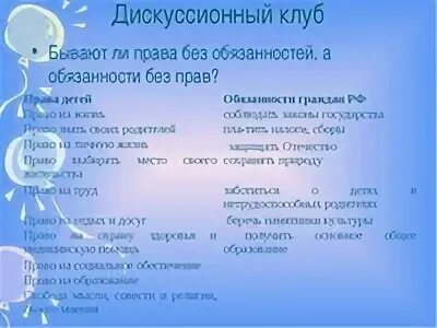 Без обязанностей