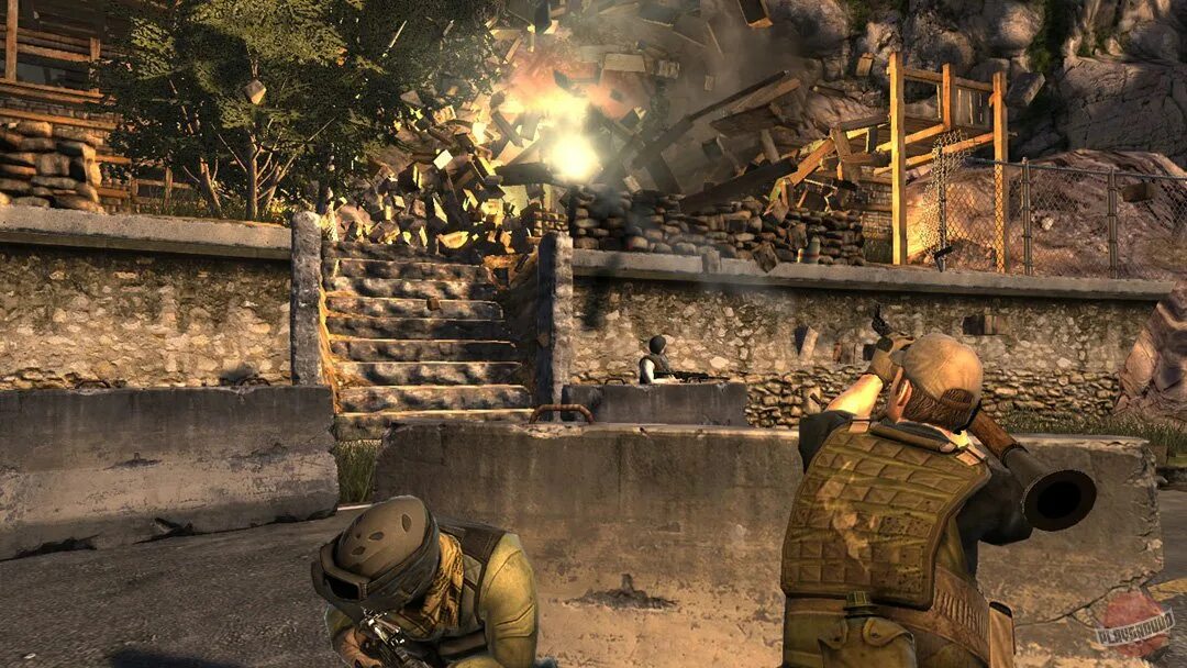 Вид от 3го лица. Breach игра 2011. breach: сровнять с землей. шутер от третьего лица. стрелялка от третьего лица.