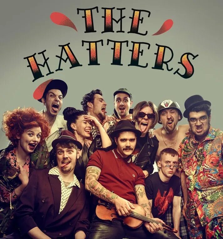 Город поет the hatters текст. Группа the hatters. the hatters состав группы. группа тхе хаттерс. the hatters постер.