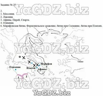 Заполните контурную карту главные государства
