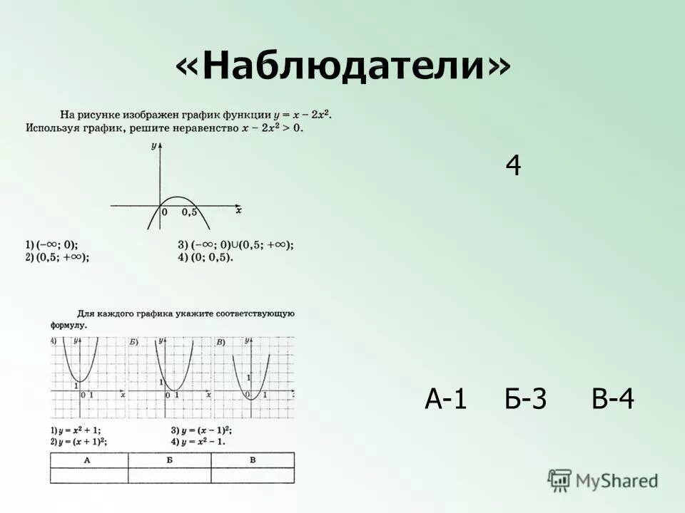 Для каждого графика подберите соответствующую формулу. Для каждого графика укажите соответствующую ему формулу у=-3х-6. Для каждого графика подберите соответствующую формулу. Для каждого графика укажите соответствующую ему функцию y. Для каждого графика укажите соответствующую формулу.