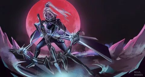 Еще один неплохой фан-арт с Drow Ranger. 