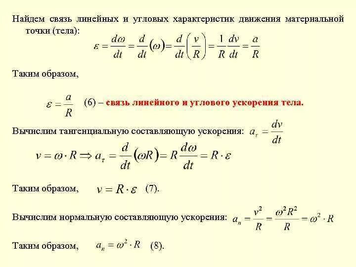 Связь между линейной и угловой связью. Угловое ускорение связь с линейными характеристиками. Связь линейных и угловых характеристик движения формулы. Связь линейных и угловых характеристик вращательного движения. Угловое ускорение связь с линейным ускорением.