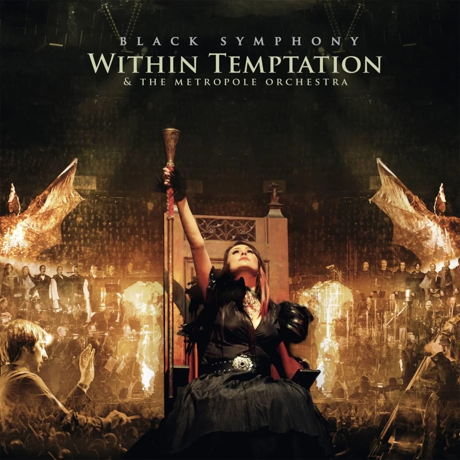 Within temptation альбомы. Within Temptation Black Symphony. Black Symphony within Temptation концерт. Within Temptation - Black Symphony обложка диска. Within Temptation the Silent Force.