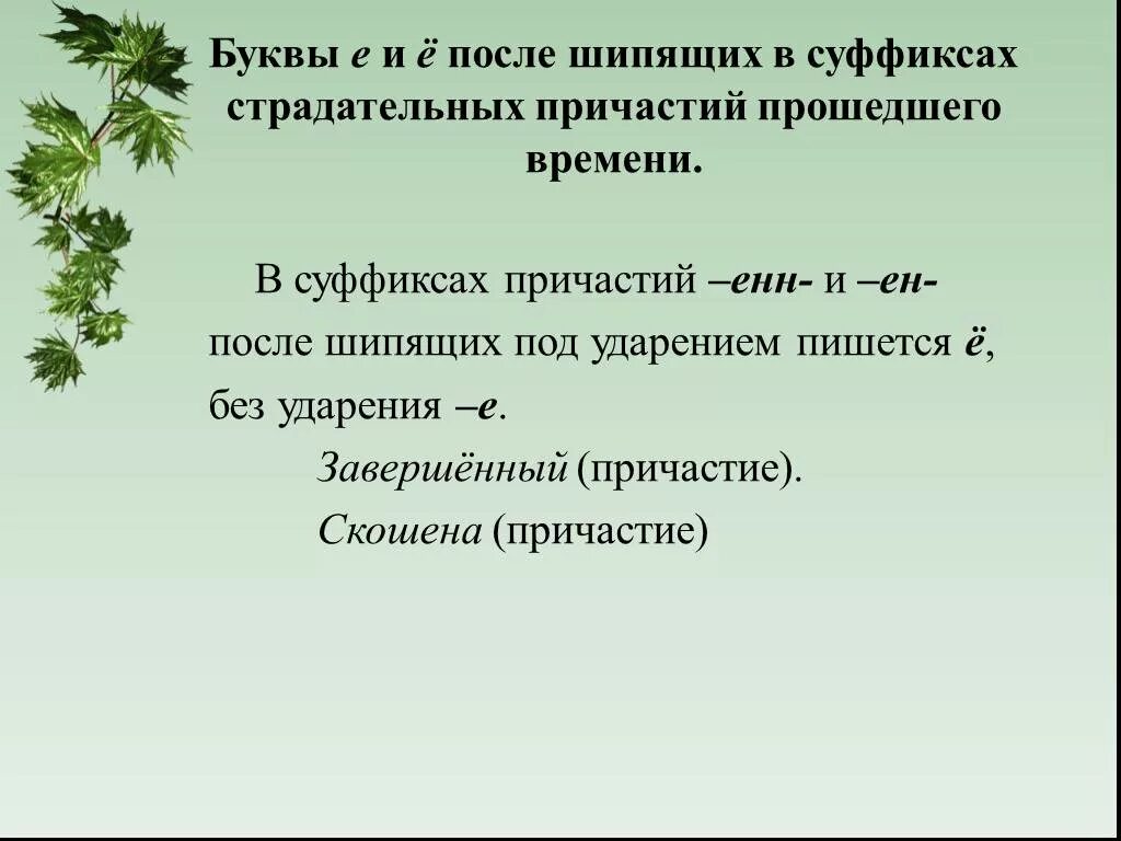 О е в суффиксах причастий. Буквы е и ё после шипящих в суффиксах страдательных причастий. Буква ё после шипящих в суффиксах страдательных причастий. Буквы е и ё в суффиксах страдательных причастий прошедшего времени. Буквы е ё в суффиксах страдательных причастий.