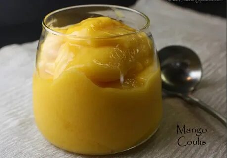 Сок из пюре манго