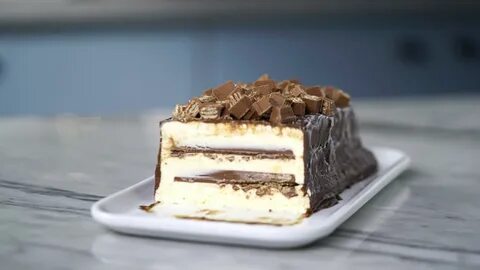 Сникерс без выпечки из печенья