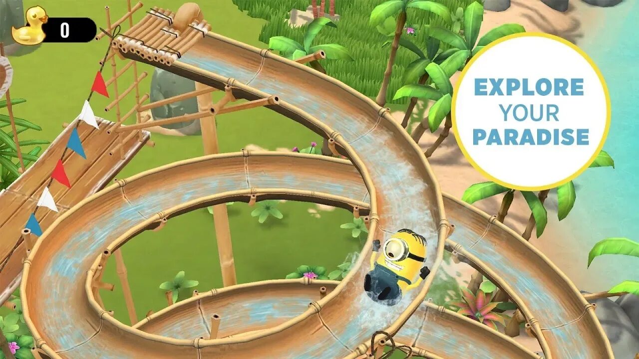 Paradise на андроид. Игра рай миньонов. игра миньоны пляж. minions paradise на андроид. игра про выживание миньонов на острове.