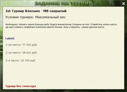 По условиям турнира