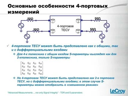 S параметры