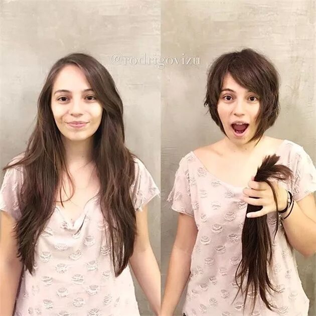 Haircut Transformations: One Dozen Dramatic Cuts by One Talented Stylist Before 