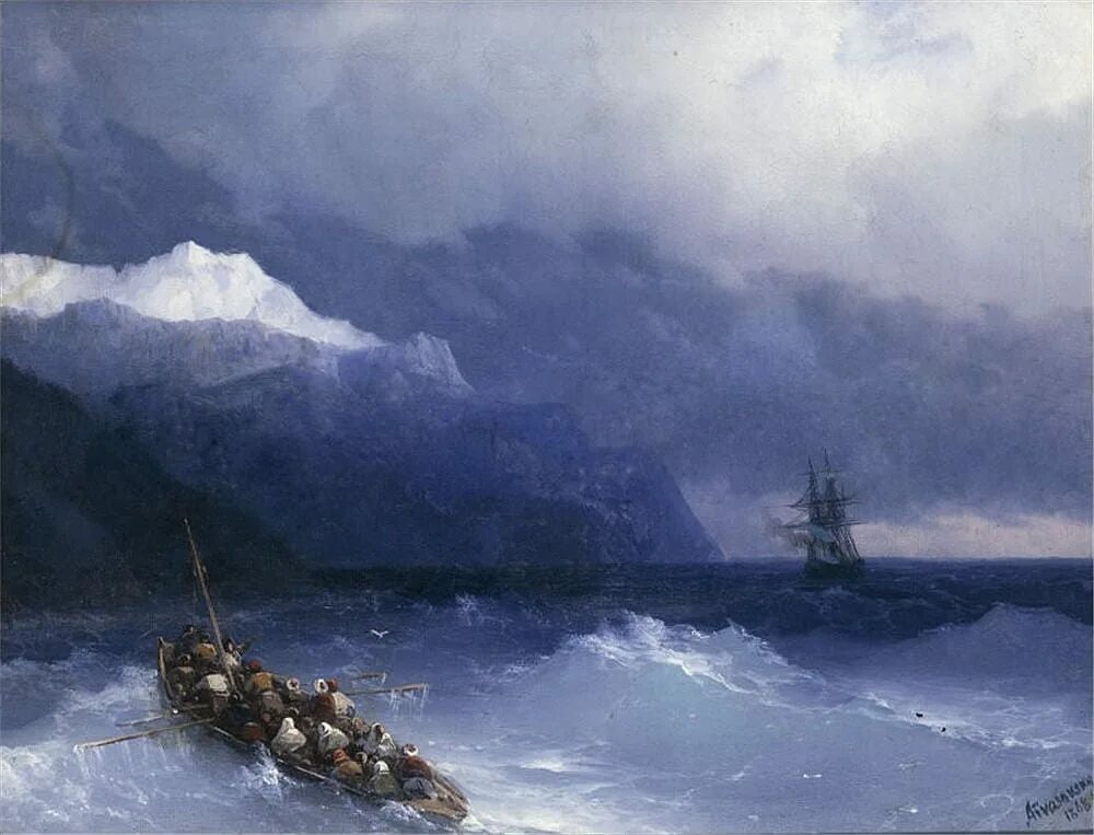 Шторм 1854. Штиль Айвазовский картина 1837. Айвазовский бурное море 1868.