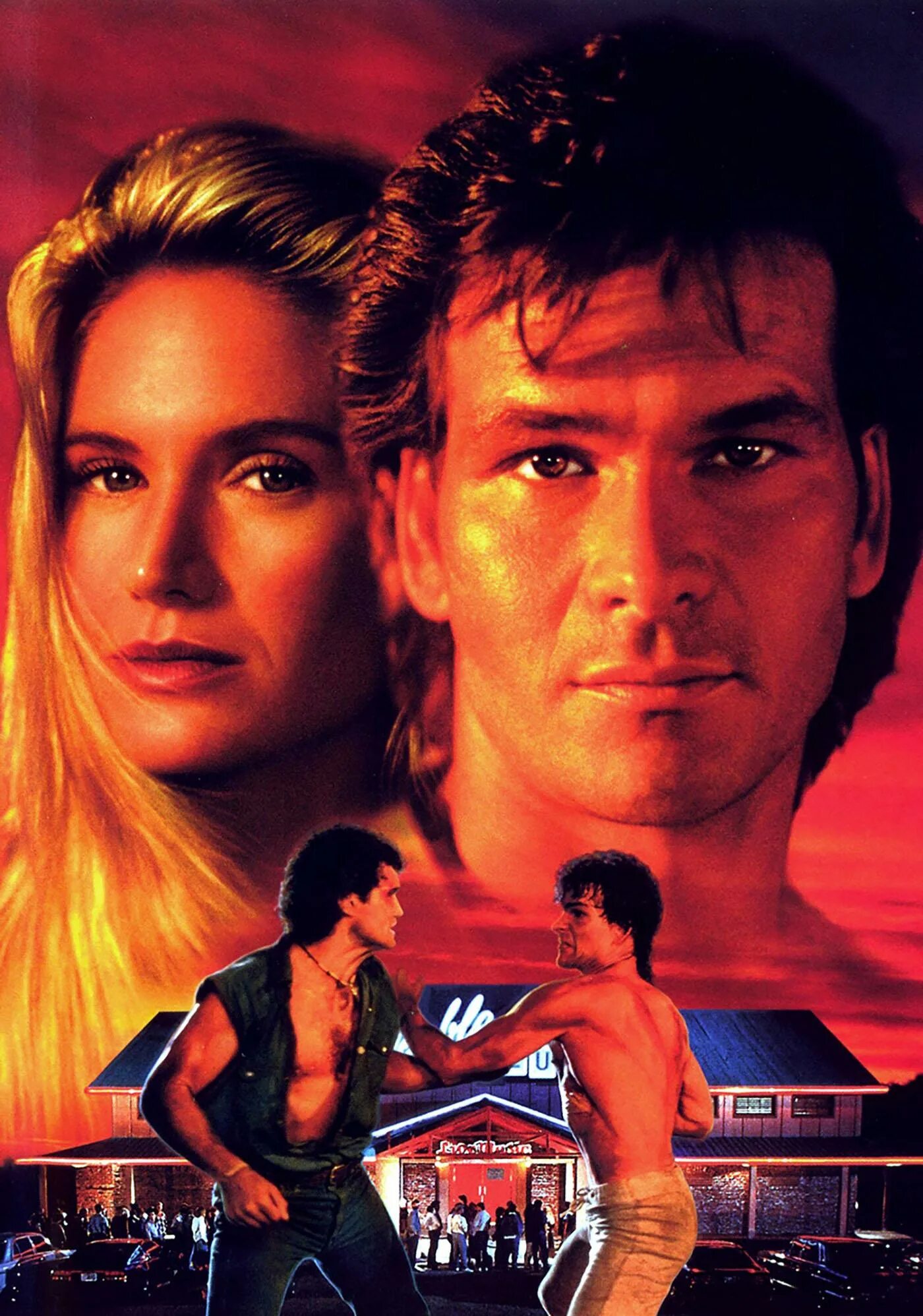 Road house movie. Патрик Суэйзи 1989.