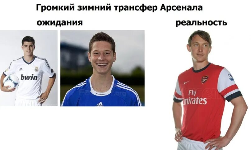 Трансферы арсенала зимой