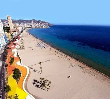 Beach promenade