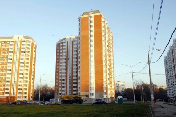 Железнодорожный кучино микрорайон. Речная 5. Центральная 49. 1. Южное кучино дом 7.