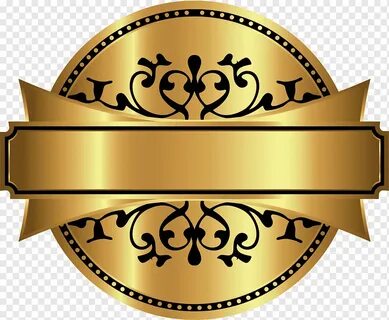 Gold sticker